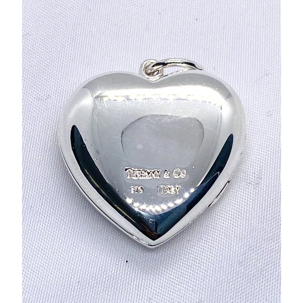 SOLD!!! Tiffany & Co Locket 30mm without bail Excellent Condition 925
